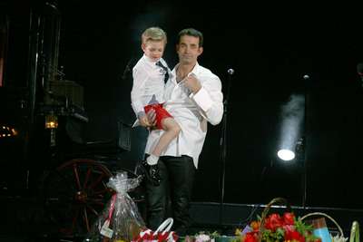 Дмитрий с сыном Елисеем
